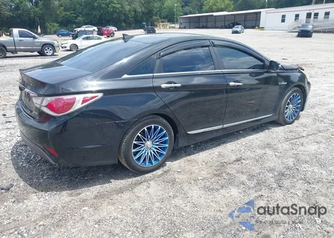 2013 Hyundai Sonata Hybrid Limited из США, поврежденный, VIN KMHEC4A48DA100669